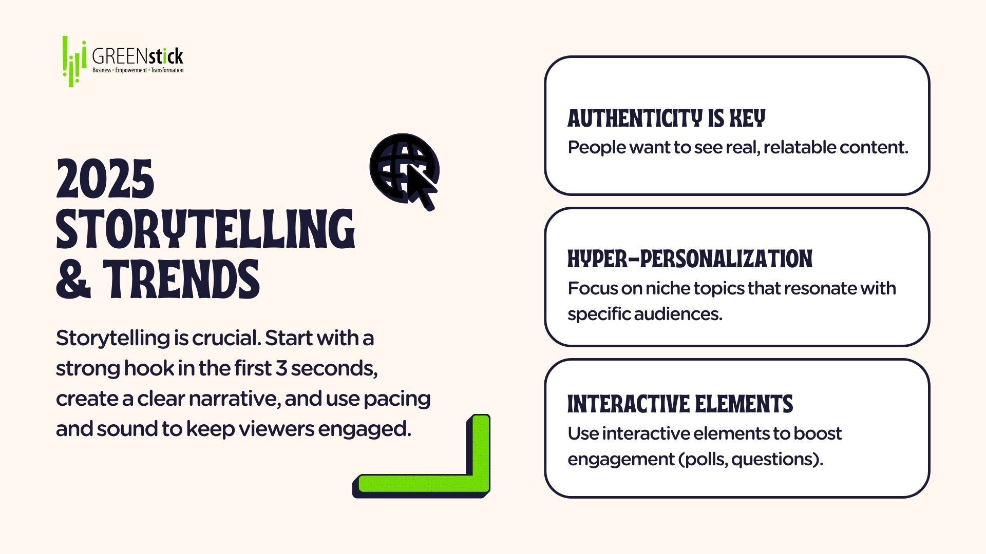2025 Storytelling & Trends